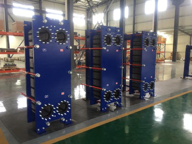 Plate Heat Exchanger Industrial Installation