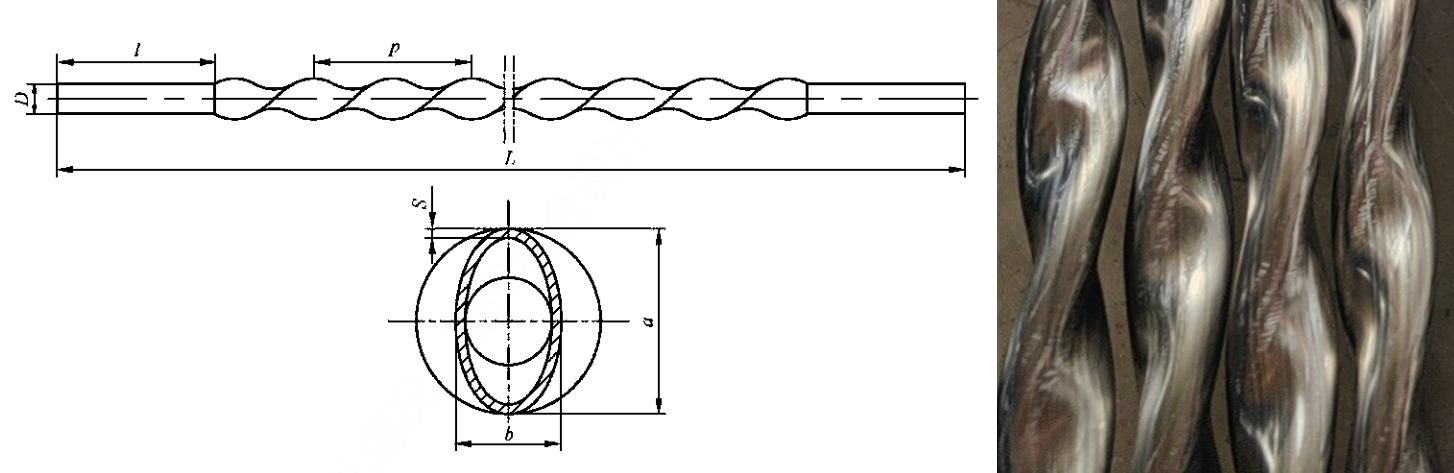 Twisted Tube - Dual-Side Heat Transfer Enhancement