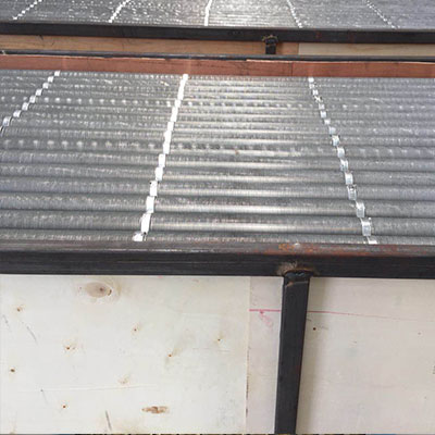 Cast Zinc Collars Installation