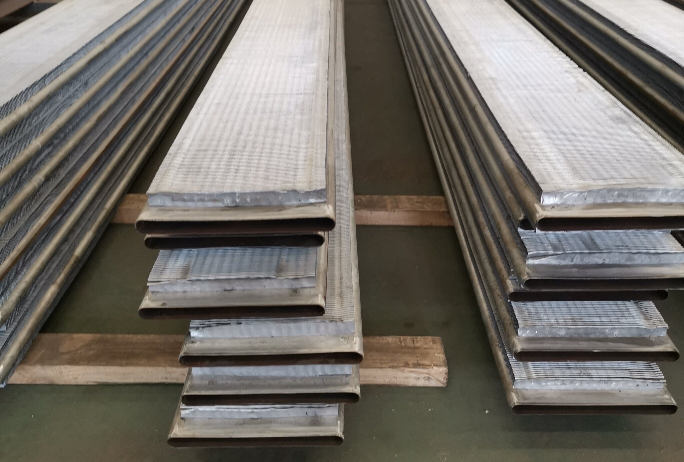 Single Row Flat Finned Tube