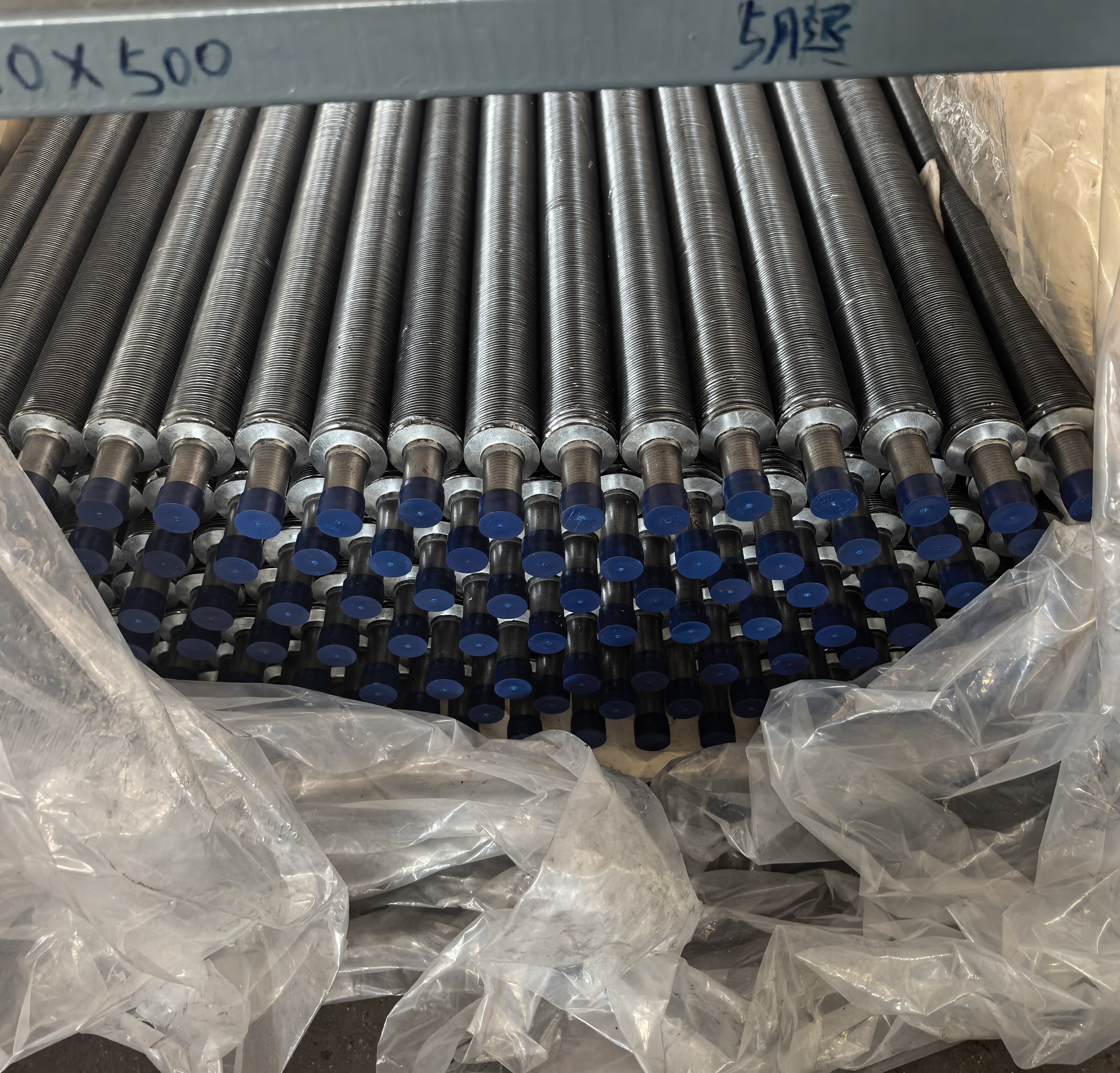 Multi-Row Tube Bundles to Single-Row Flat Tubes