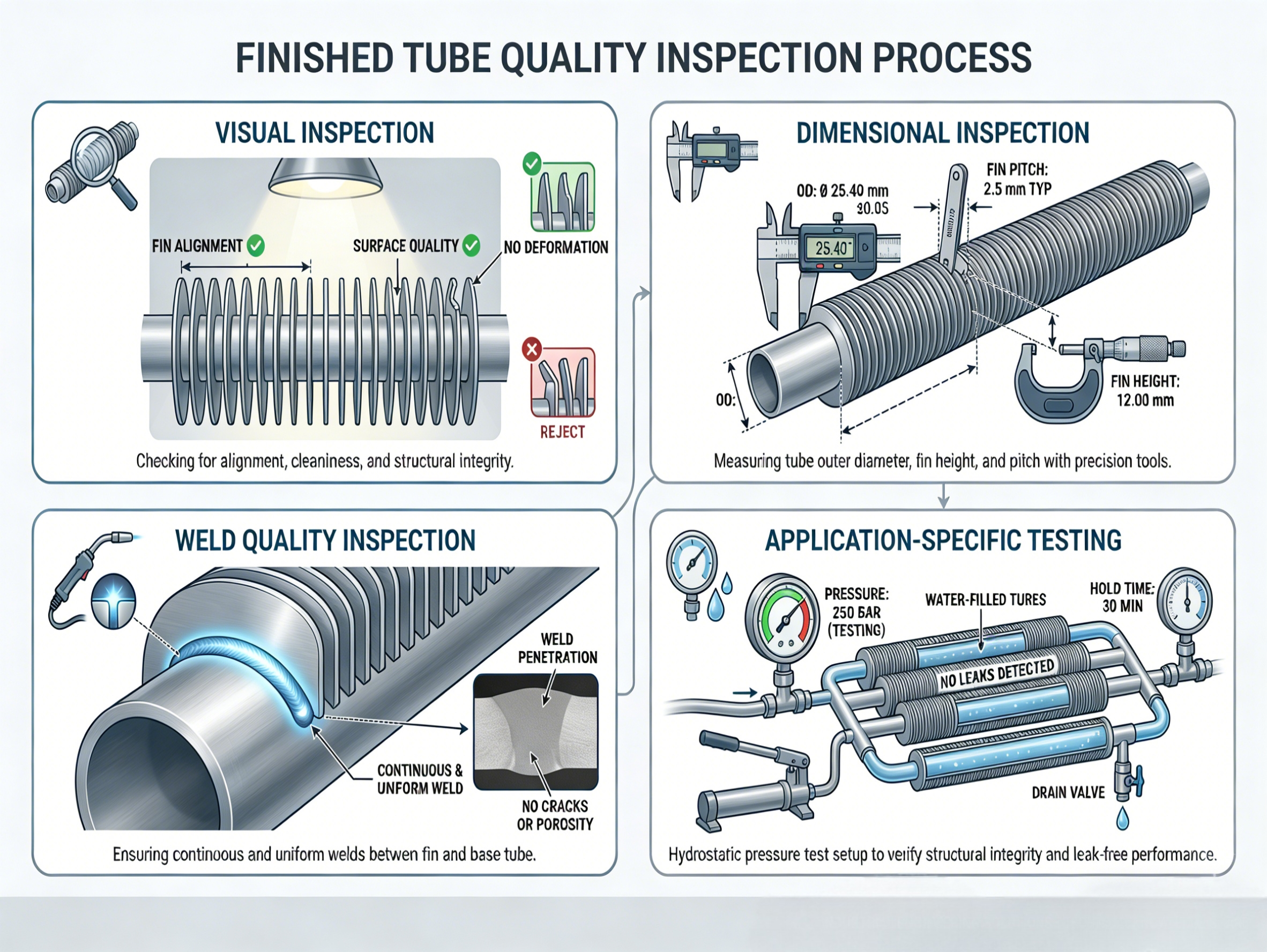 HFW Fin Tube Production Detail 1