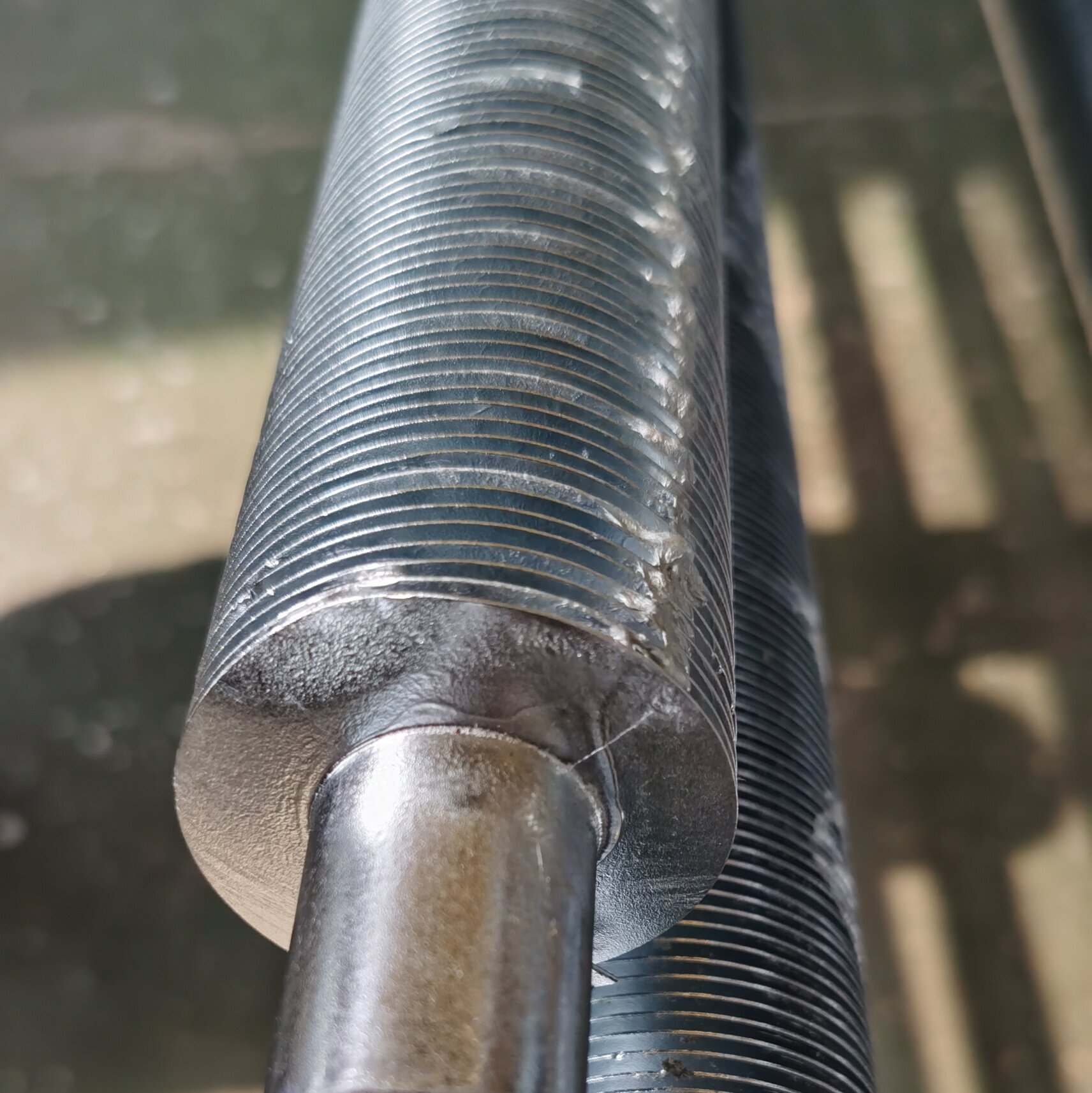 Round Galvanized Finned Tube