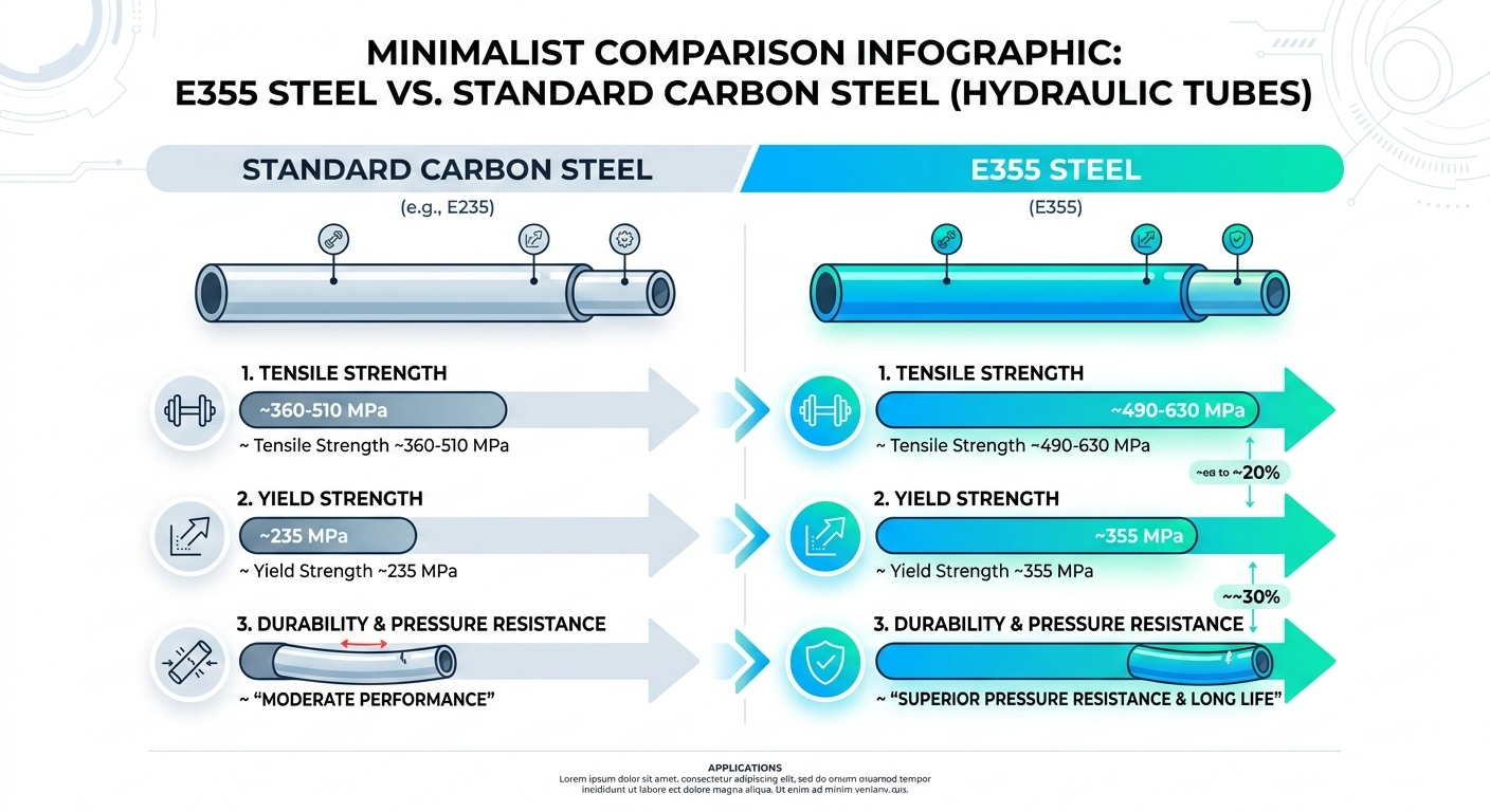 E355 Hydraulic Tube Advantage