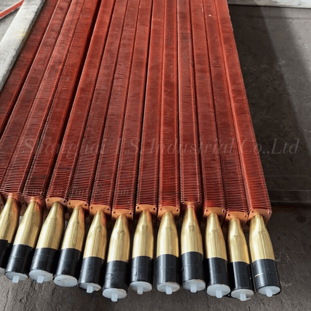 Brazed Elliptical Finned Tubes