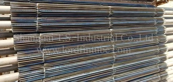 Longitudinal Finned Tube Fin Cut and Twist