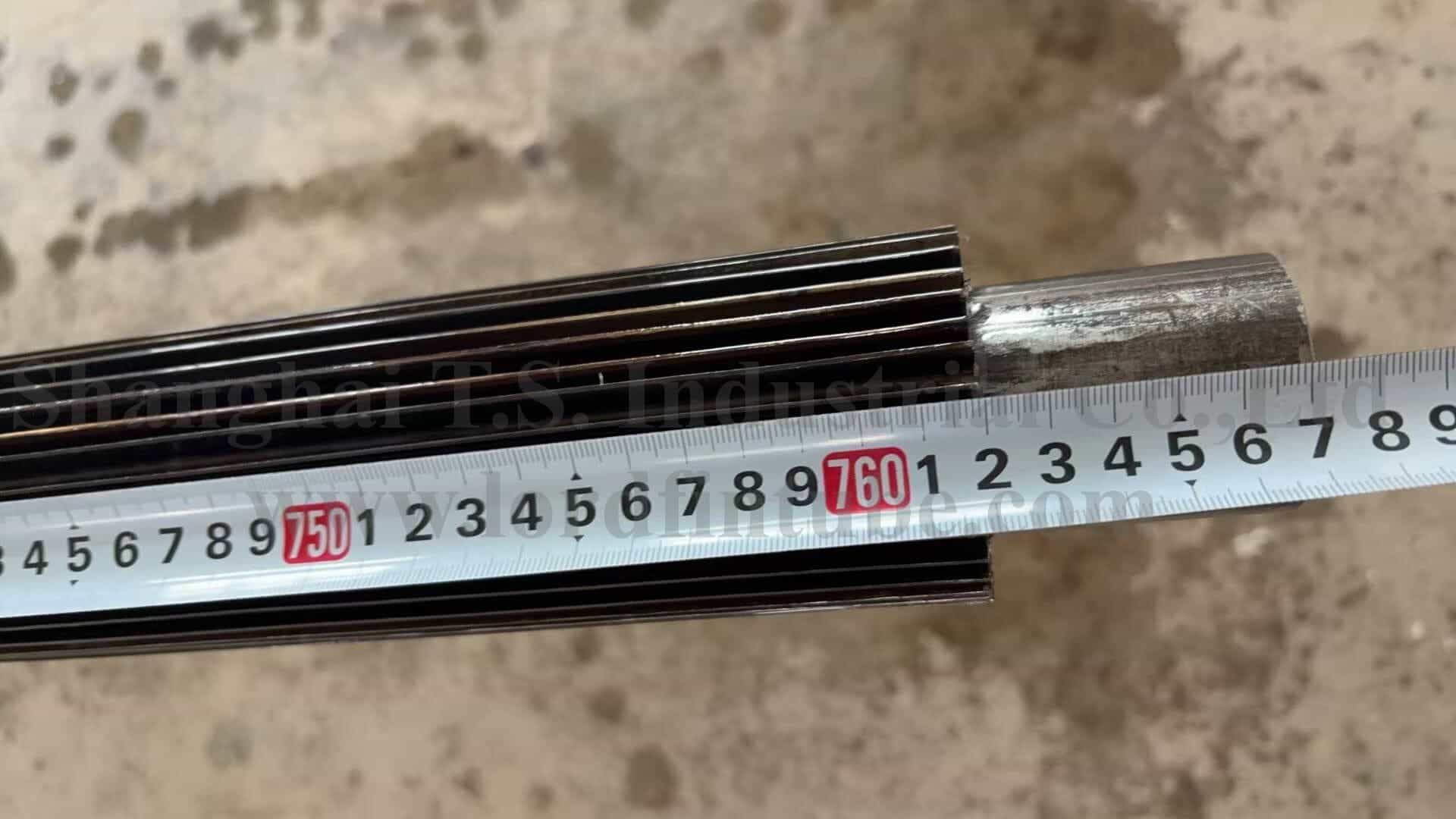 Longitudinally Finned U-Tubes for Multitube Exchanger