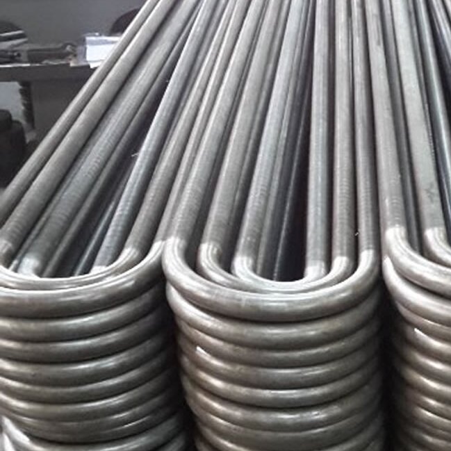 SA334 Gr.6 U-bend low finned tube| Lowfin Tube